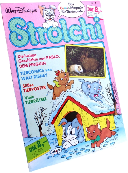 Walt Disneys Strolchi Comic-Magazin Nr. 1: Winterfreuden von Ehapa